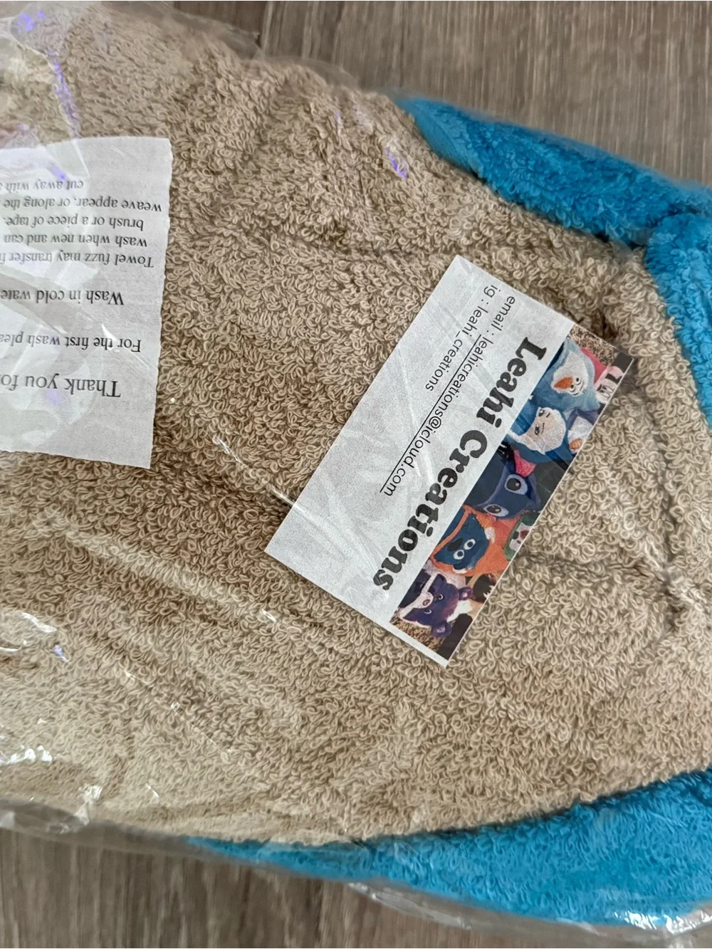 Brand New Maui (Moana) Hooded Towel